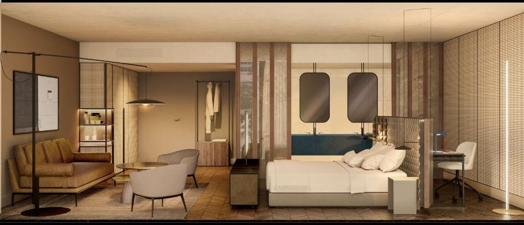 Отель Nh Collection Frankfurt Spin Tower Франкфурт-на-Майне Экстерьер фото